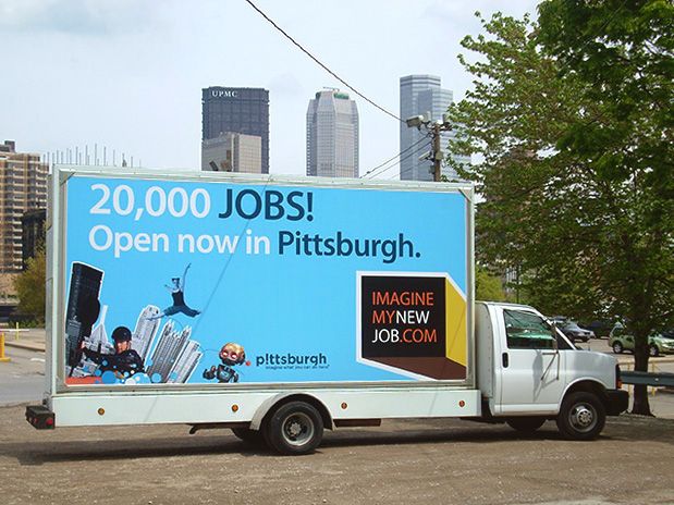 Mobile Billboards in Pittsburgh, PA