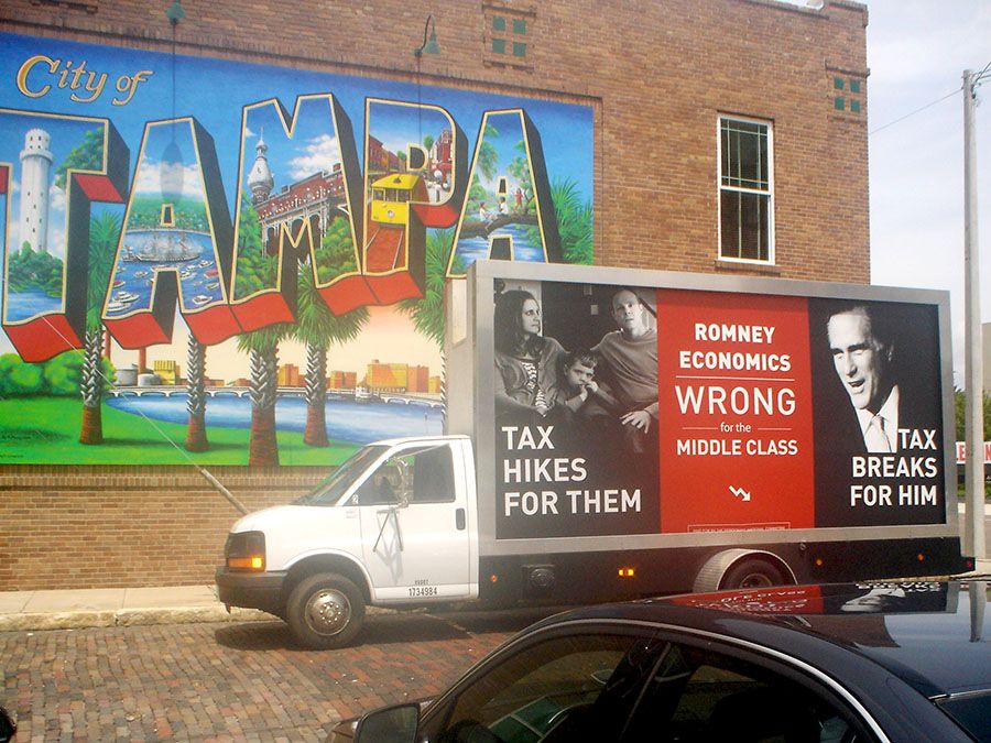 Mobile Billboards in Tampa / Sarasota, FL