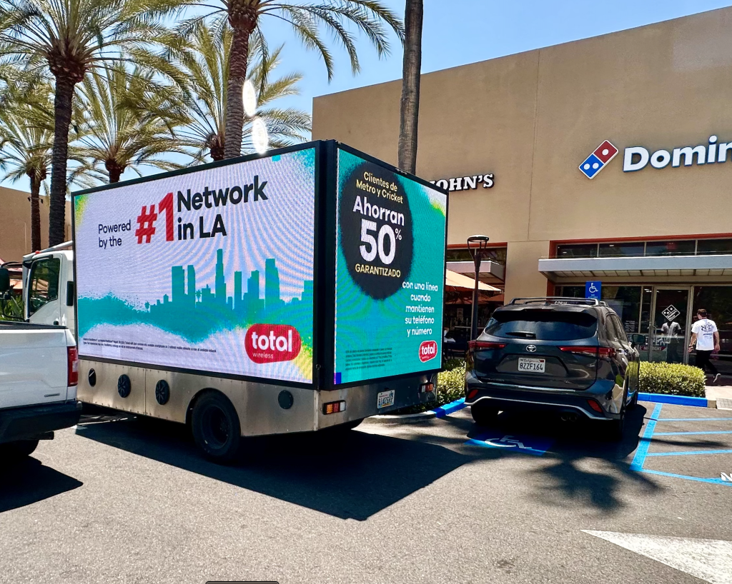 LED Digital Mobile Billboard Advertising in Los Angeles, CA