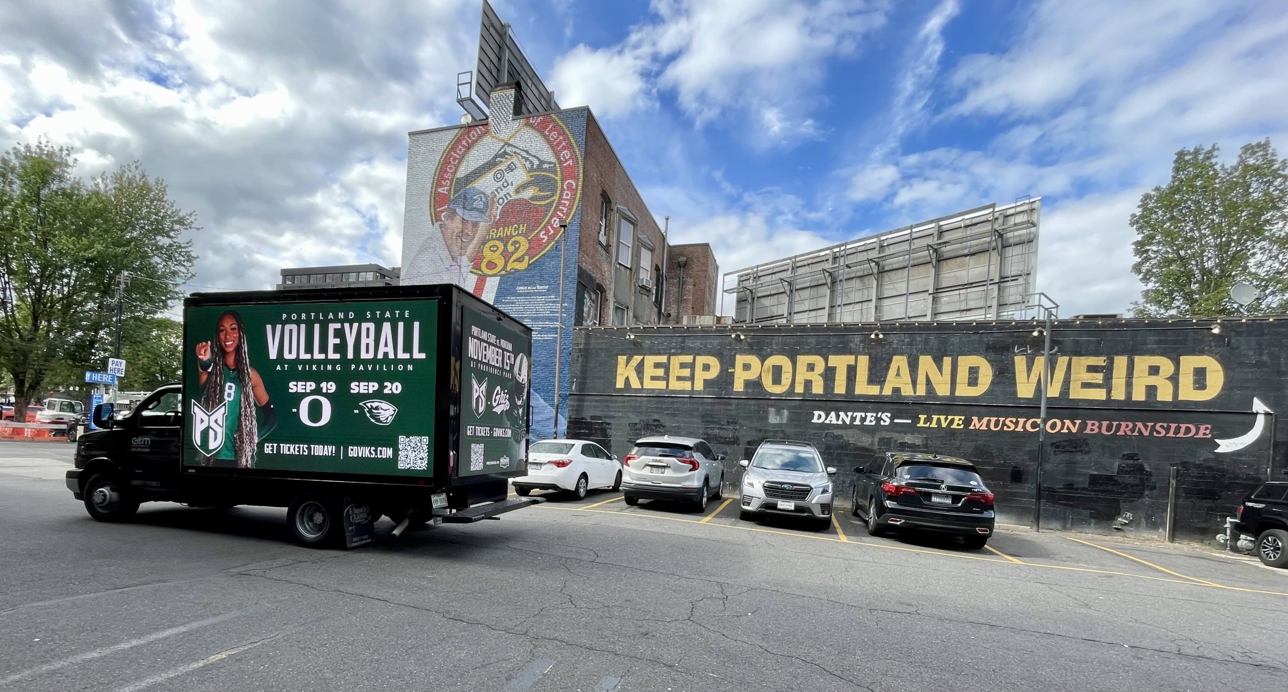 LED Digital truck advertising