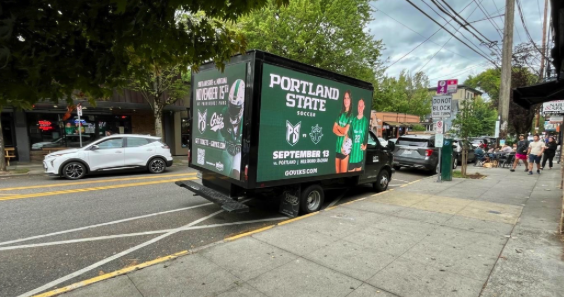 LED Digital Mobile Billboard Advertising in Portland, OR
